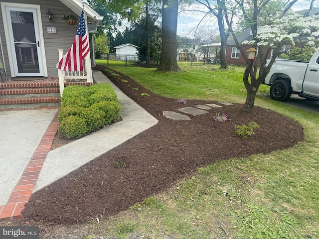 view of yard