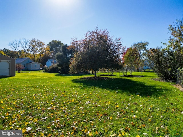 view of yard