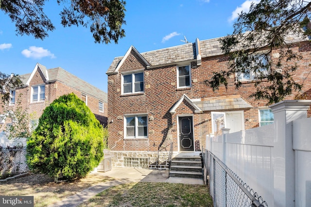 view of front of home with a patio