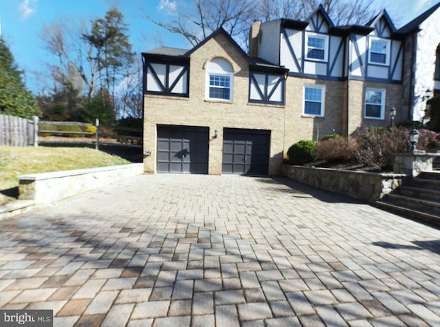 view of home's exterior featuring a garage