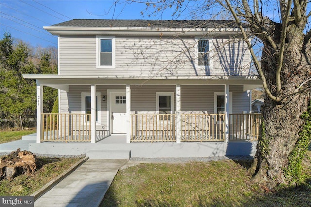 245 Knoxville Rd, Knoxville, MD 21758 - view of front of home featuring a porch