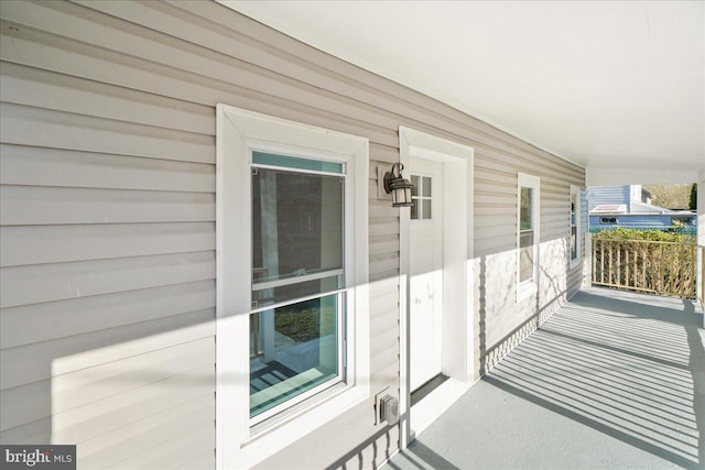 245 Knoxville Rd, Knoxville, MD 21758 - view of covered porch