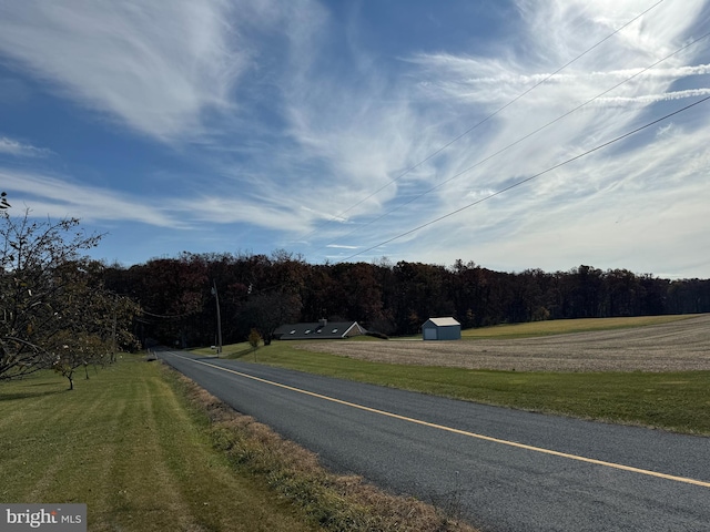 view of road