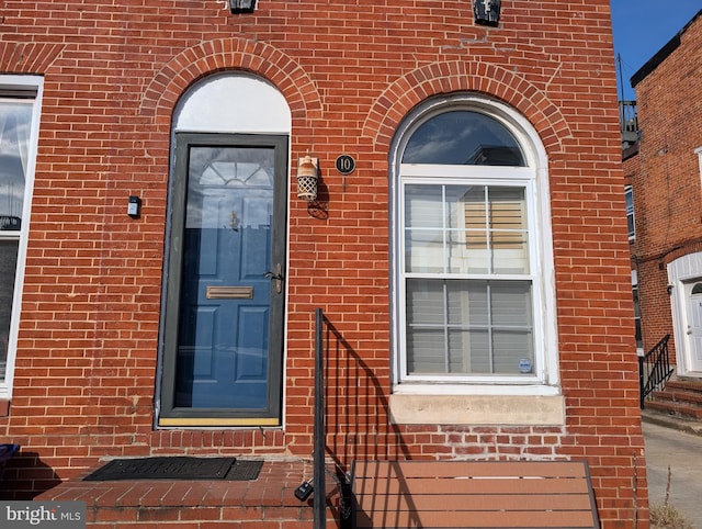 view of property entrance