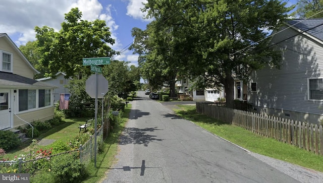 view of street