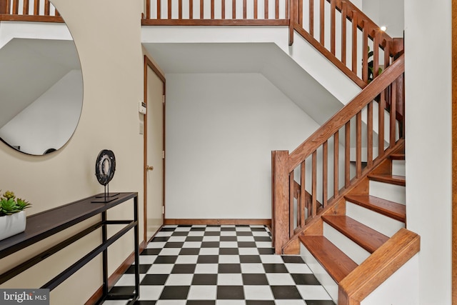 view of foyer entrance