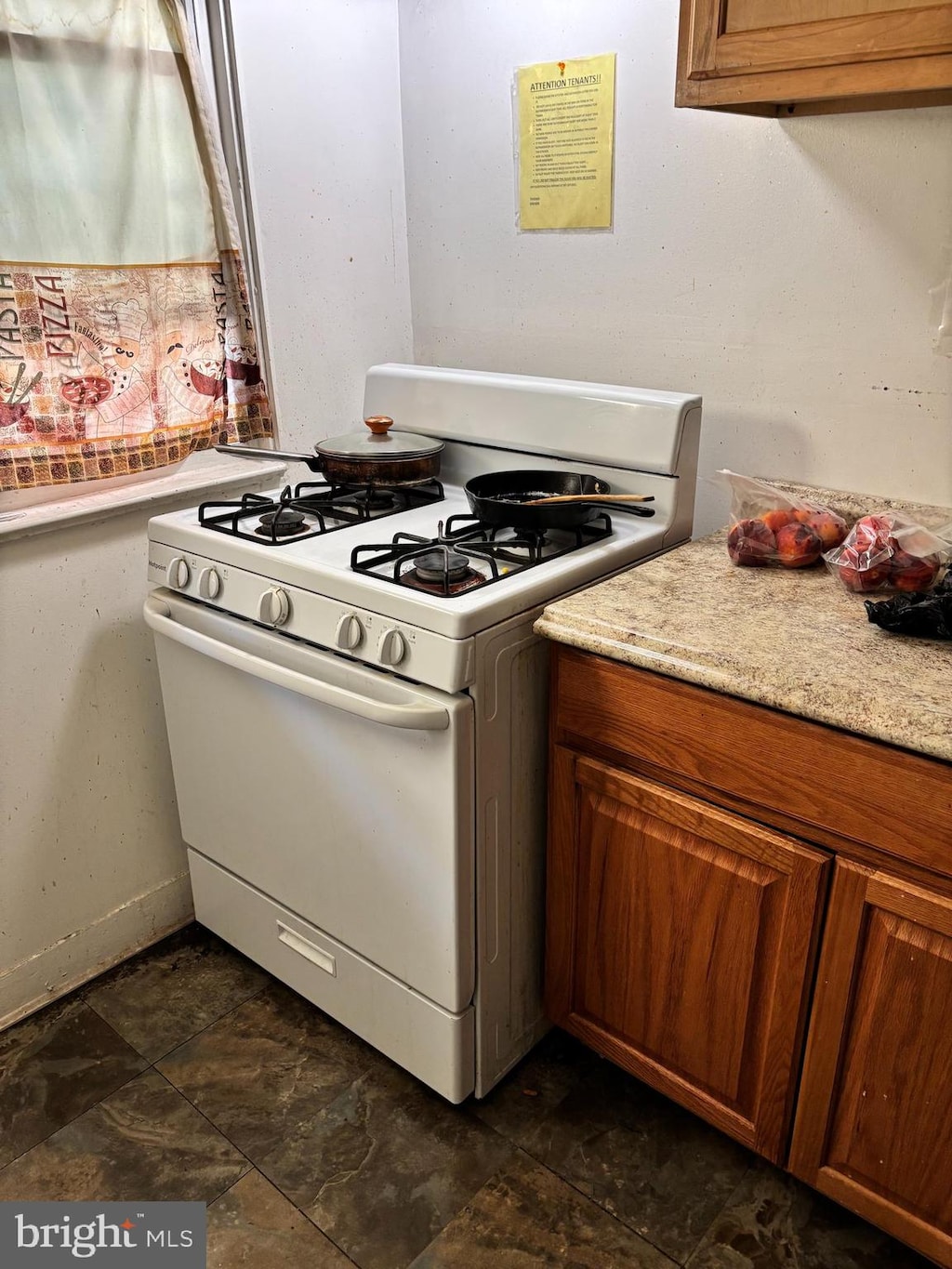 kitchen featuring gas range gas stove