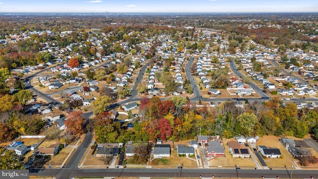 drone / aerial view