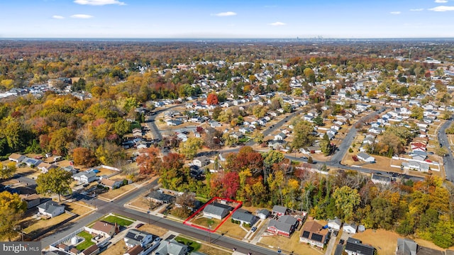 drone / aerial view