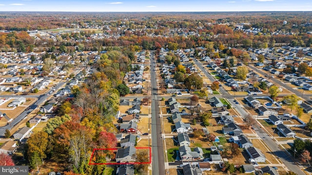 drone / aerial view