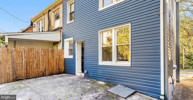 2592 Druid Park Dr, Baltimore, MD 21215 - view of home's exterior featuring a patio area