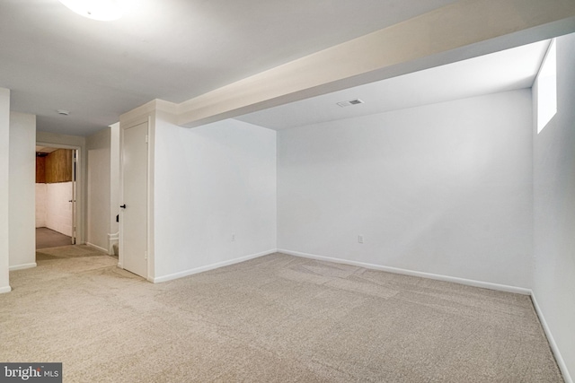 9103 Home Guard Dr, Burke, VA 22015 - empty room with light carpet and baseboards