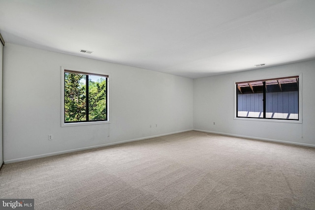 9103 Home Guard Dr, Burke, VA 22015 - empty room with carpet floors and baseboards