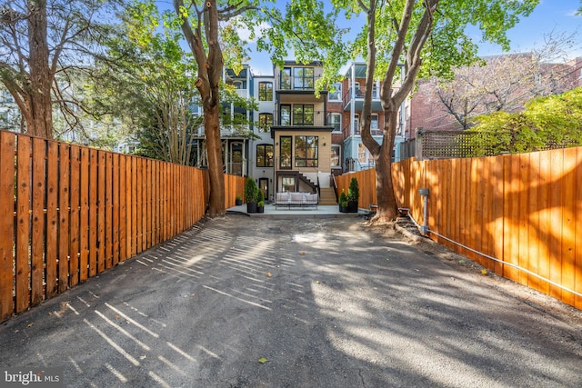 exterior space featuring a balcony