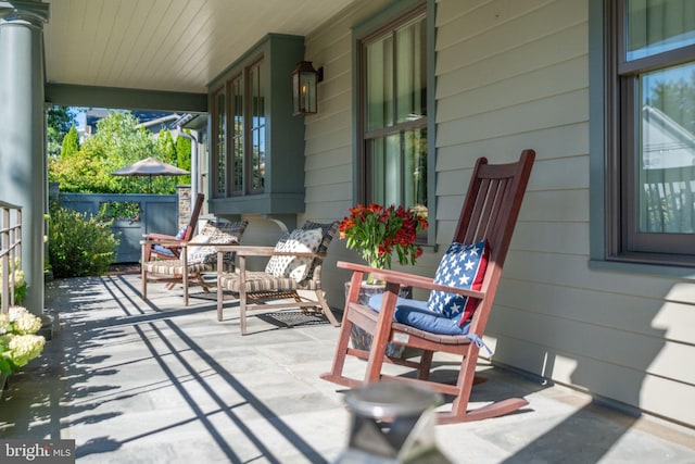155 E Oakland Ave, Doylestown, PA 18901 - view of covered porch