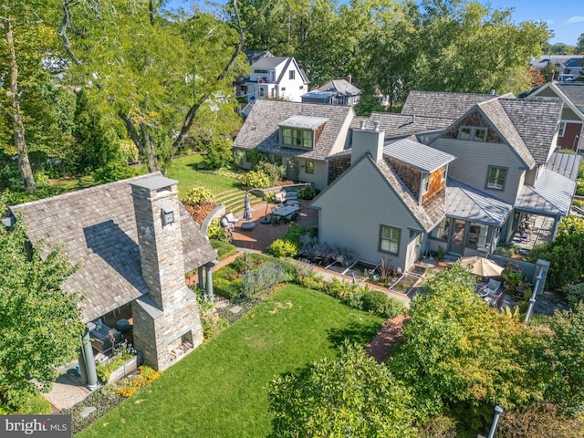 155 E Oakland Ave, Doylestown, PA 18901 - view of subject property with a tree filled landscape