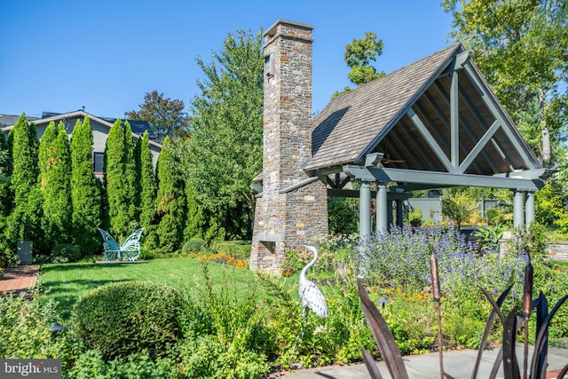 155 E Oakland Ave, Doylestown, PA 18901 - view of yard featuring a gazebo