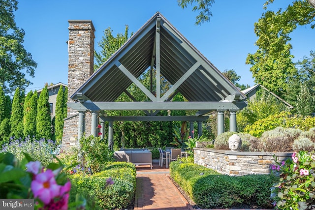155 E Oakland Ave, Doylestown, PA 18901 - view of home's community with a gazebo