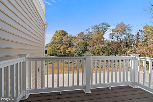 view of deck