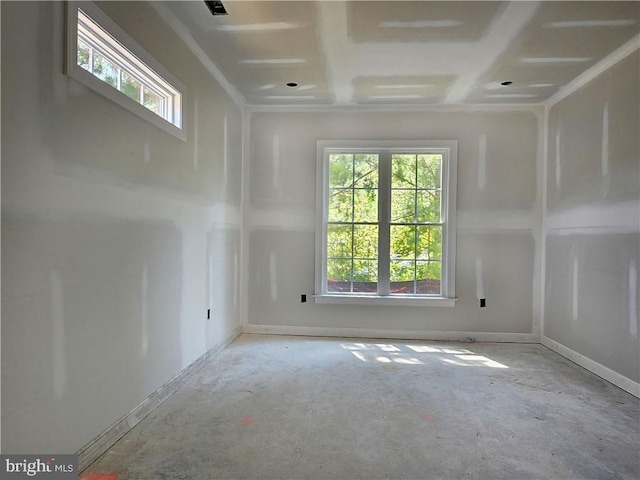 view of empty room