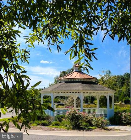 view of community featuring a gazebo
