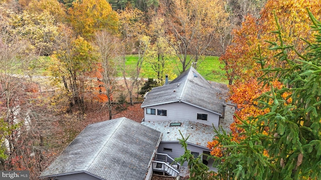 aerial view