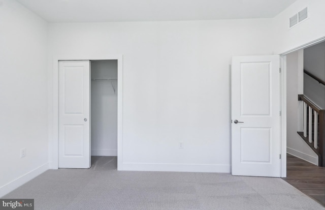 10812 Willow Ter, Fairfax, VA 22030 - unfurnished bedroom featuring carpet, baseboards, and a closet