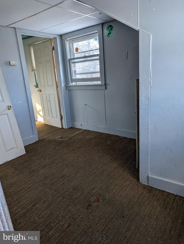 spare room featuring carpet flooring