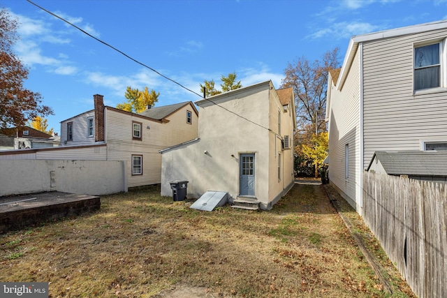 view of back of house