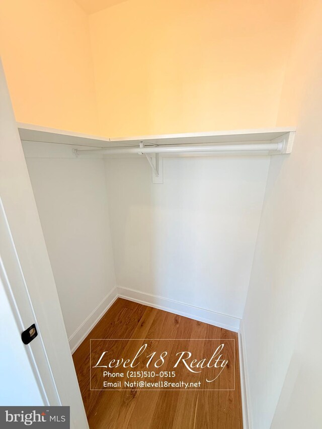 3003 Gaul St, Philadelphia, PA 19134 - walk in closet with wood finished floors