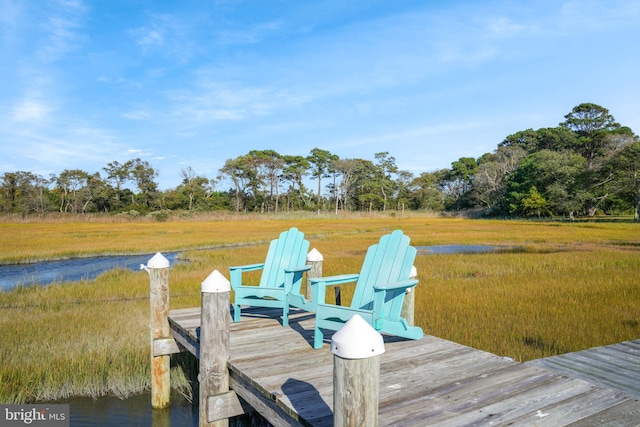 11209 Woodside Dr, Berlin, MD 21811 - view of dock with a water view