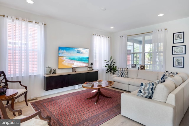 view of living room