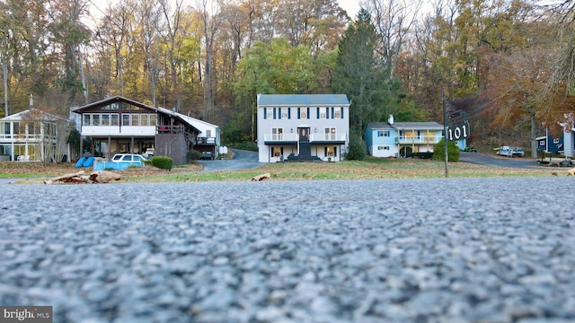 view of rear view of house