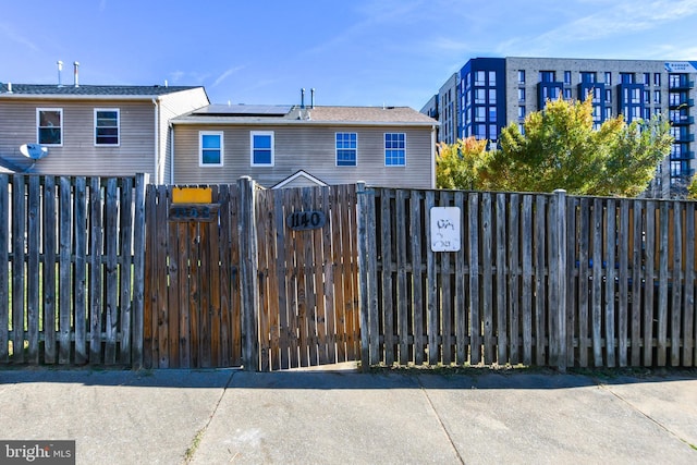 1140 1st St NW, Washington, DC 20001 - exterior space featuring solar panels and fence