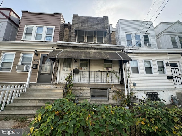 view of property featuring cooling unit