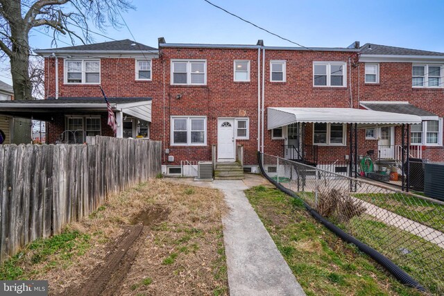 view of townhome / multi-family property