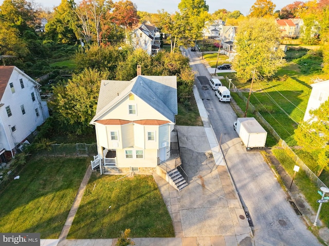 aerial view