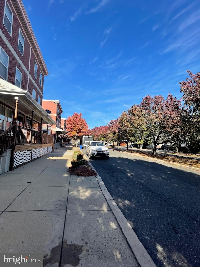 view of street