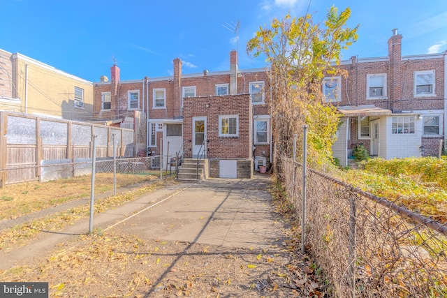 view of back of property