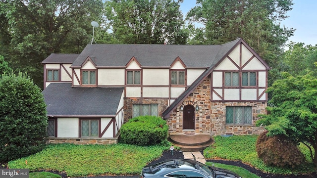 view of tudor house