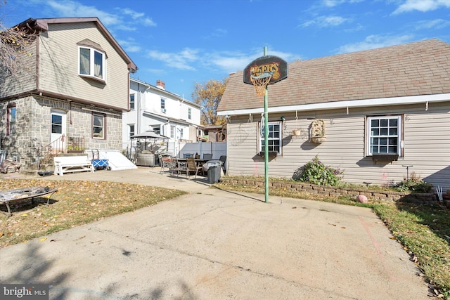 exterior space featuring a patio