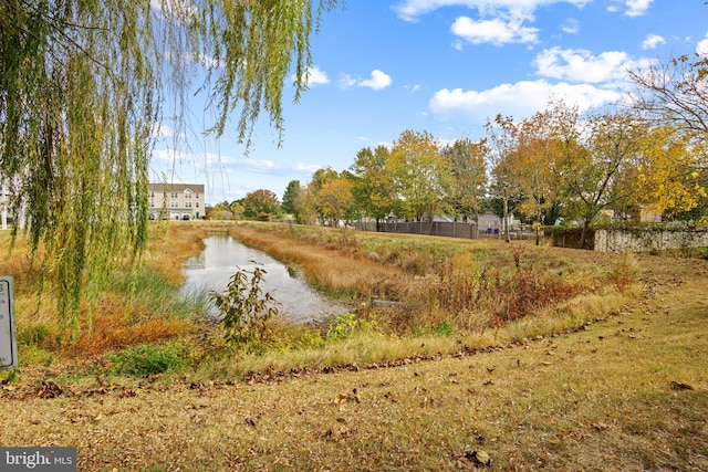 property view of water