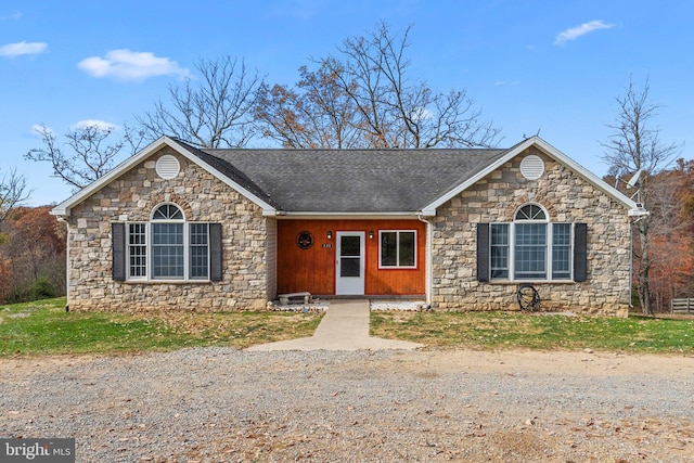 view of ranch-style house