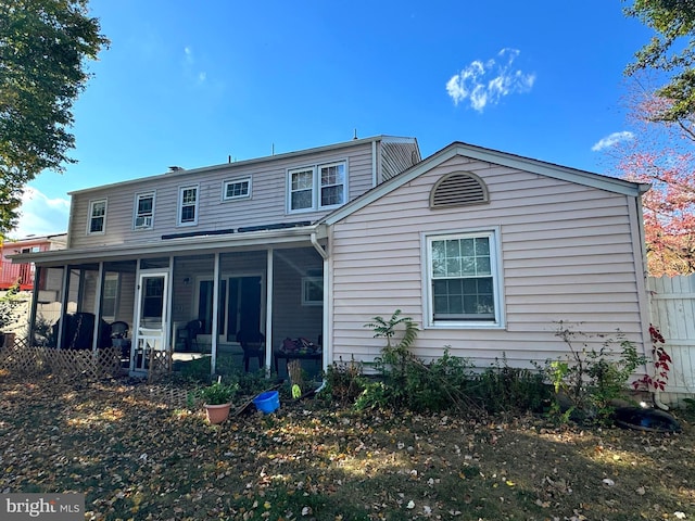 view of back of house