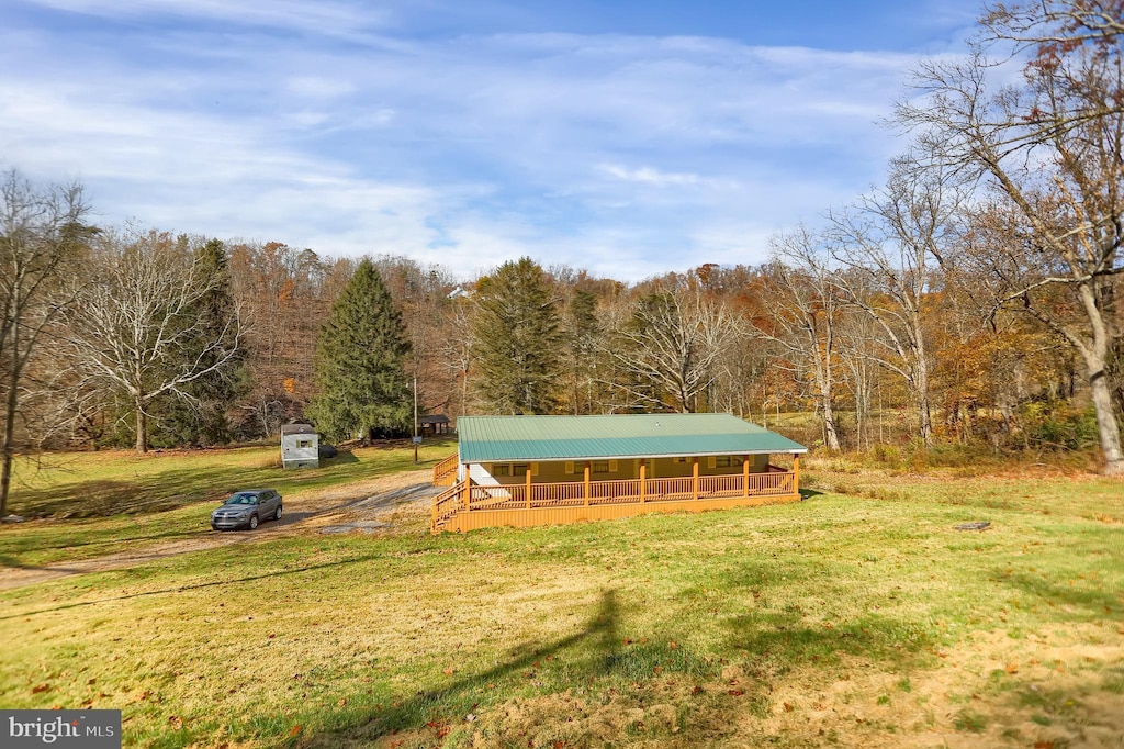 227 Jacks Creek Rd, Lewistown, PA 17044 - surrounding community featuring a yard and a forest view