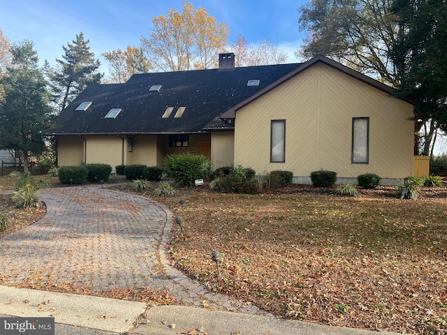 view of front of house