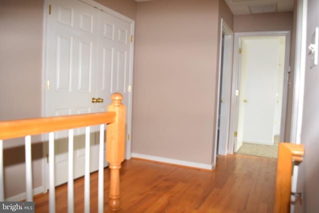 531 Washout Ln, Winchester, VA 22603 - hallway featuring baseboards and wood finished floors