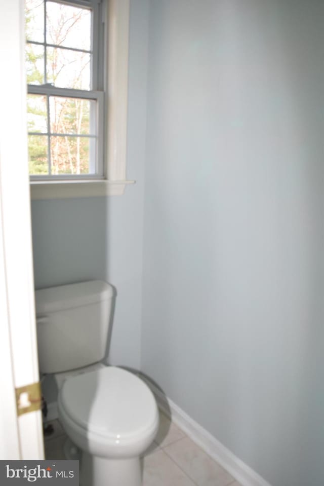 531 Washout Ln, Winchester, VA 22603 - bathroom with baseboards, tile patterned floors, and toilet