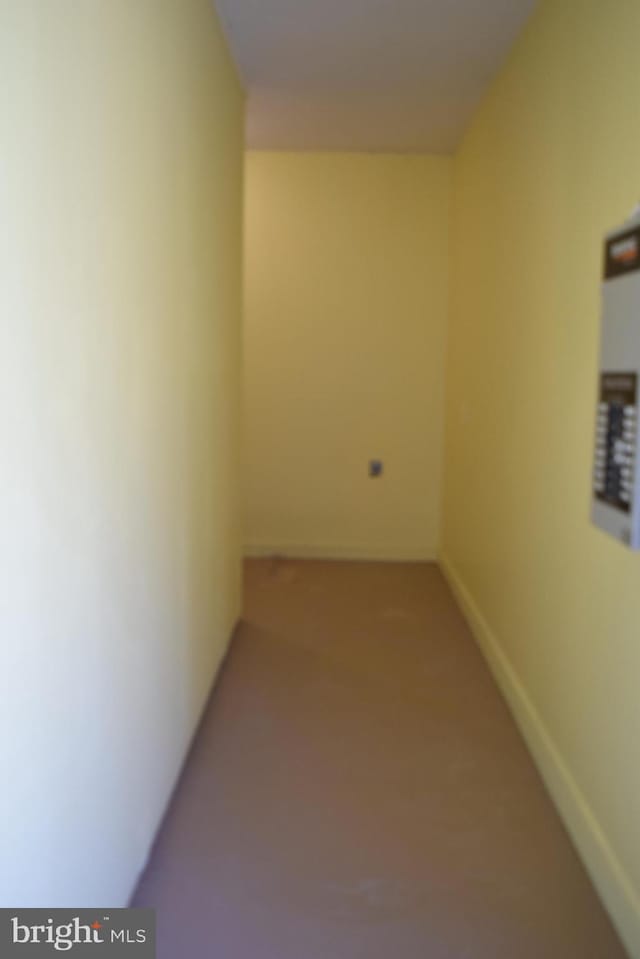 531 Washout Ln, Winchester, VA 22603 - hall featuring light carpet and baseboards