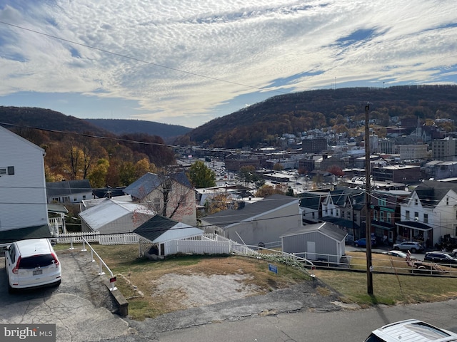 view of mountain feature